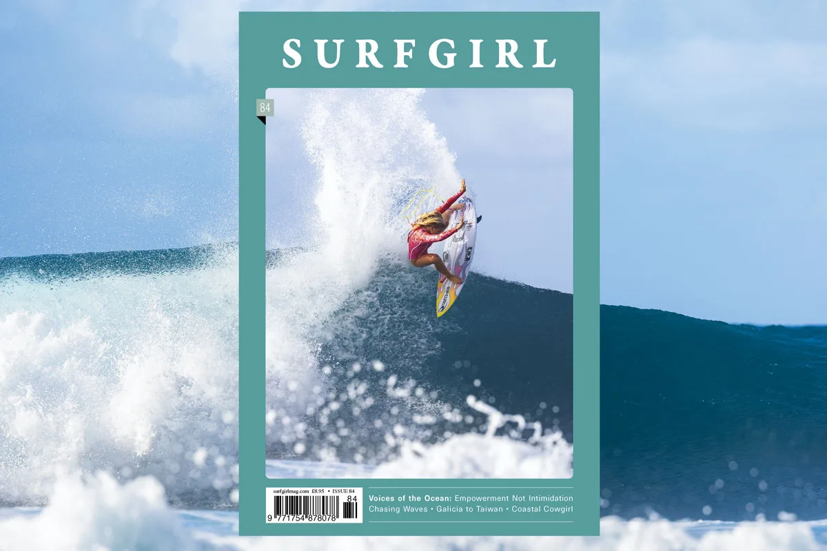 Double couverture du numéro 84 de SurfGirl Magazine
