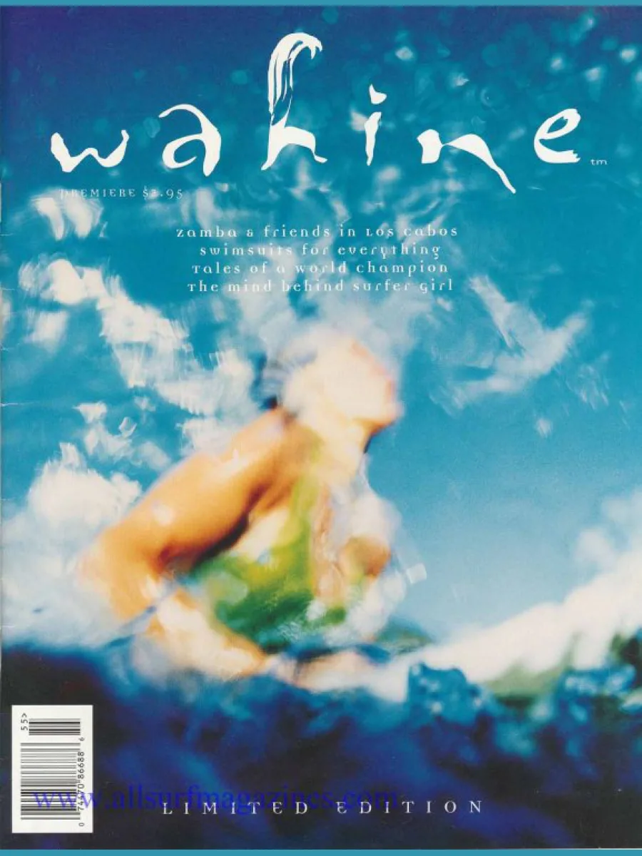 Première couverture du magazine Wahine publiée en 1995