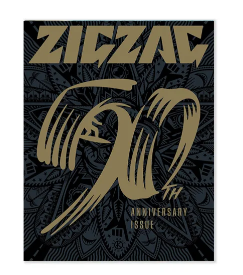 Couverture du numéro 50.1 de Zigzag Magazine